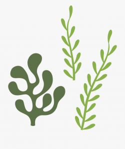 Seaweed Svg Cut File - Coral Silhouette Png, Cliparts ...