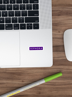 purple Sephora logo | Sticker