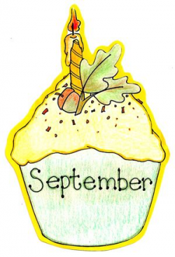 September Birthday Cupcake | SEPTEMBER-MY BIRTH MONTH | September ...