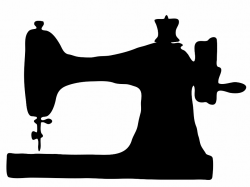 Free Sewing Machine Clip Art Black And White, Download Free ...