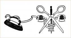 Free Vintage Clip Art Sewing Notions - Old Design Shop Blog