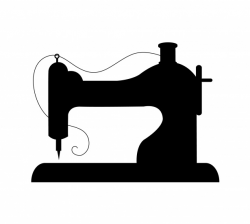 Sewing Machine Vintage Silhouette Free Stock Photo - Public ...