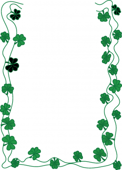 Free Shamrock Clipart Border | Free download best Free Shamrock ...