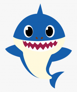 Family Shark Svg, Baby Shark Svg , Mommy , Daddy , - Blue Baby Shark ...