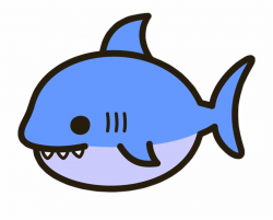 shark #cute #kawaii #sea #animal #nature #water #gills - Cliparts ...