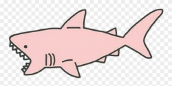 Pink Shark Clipart (#1552756) - PinClipart