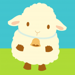 Cute sheep clipart - WikiClipArt