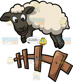 A Jumping Sheep