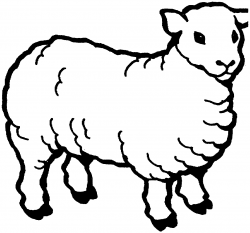 Sheep black and white sheep clipart free images - ClipartPost