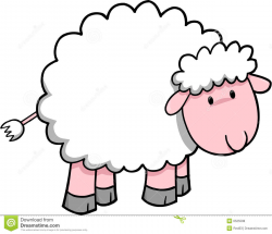 Sheep Clipart Black And White | Free download best Sheep ...