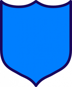 Dark Blue Shield Clip Art at Clker.com - vector clip art ...