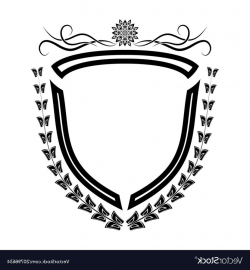Best HD Blank Crest Shield Vector Cdr ~ Vector Images Design