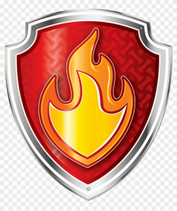 Image result for paw patrol marshall shield clipart | Paw ...