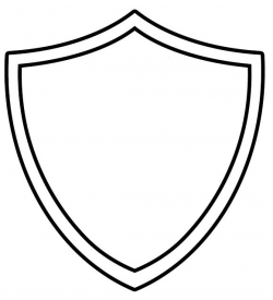 Superhero Template Printable | Ctr Shield Coloring Page ...