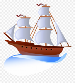 Clip Art Free Stock Boat Svg Yacht - Sailing Ship Clipart ...