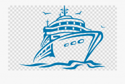 Cruise Ship Transparent - Cruise Ship Clipart Black And ...