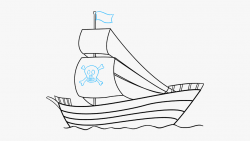 How To Draw Pirate Ship - Sail #1850965 - Free Cliparts on ...