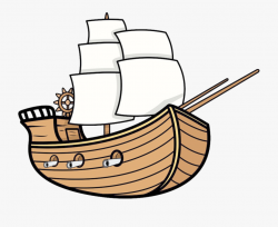 Ships Drawing Moon - Old Ship Cartoon #988465 - Free ...