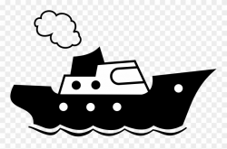 Ship Clipart Icon - Simple Ship Clip Art - Png Download ...