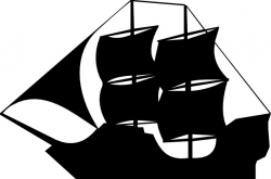 Pirate Ship clip art Free vector in Open office drawing svg ...