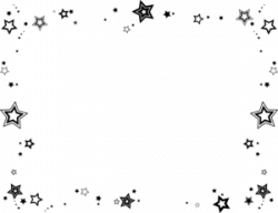 Black stars clipart border - Clip Art Library