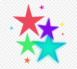 Black Shooting Star Png Png - Colorful Stars Clipart ...