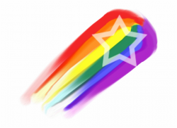 Rainbow Shooting Star By Alfier15000 On Clipart Library ...