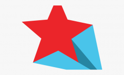 Shooting Star Clipart Red White Blue #1920123 - Free ...