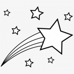 Shooting Star Clipart Transparent Background - Colorful ...