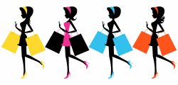 Girls Shopping Clipart - Clipart Kid | Budget fashion, Cute ...