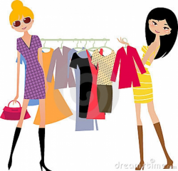 Fashion shopping girl stock image with clipart – Gclipart.com