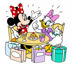 Minnie Mouse and Daisy Duck a day of shopping. | WALT DISNEY ...