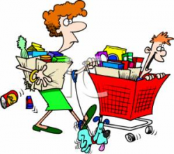 Food shopping clipart » Clipart Portal