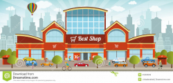Shopping mall clipart 4 » Clipart Station