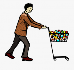 Clipart Man With - Shopping Clip Art #353864 - Free Cliparts ...