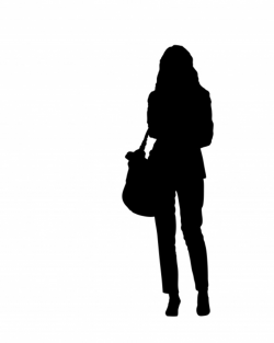 Woman Shopping Silhouette Clipart Free Stock Photo - Public ...