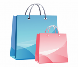 Shopping Bag Clip Art Png - Transparent Background Shopping ...