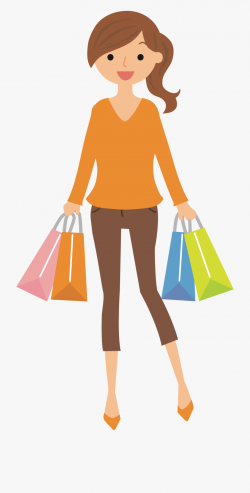 Fantasy Women Clipart Mujer - Woman Shopping Icon Png ...