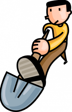 Construction clipart shovel, Construction shovel Transparent ...