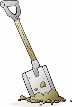 cartoon shovel in dirt Clipart Image | +1,566,198 clip arts
