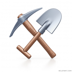 Shovel clipart Pickaxe Shovel Tool clipart - Shovel, Axe ...