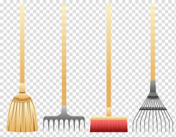 Rake Broom , shovel transparent background PNG clipart ...