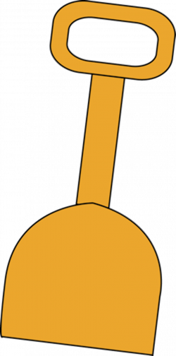 Sand shovel clipart - Clipartix