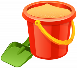 Sand Pail and Shovel Transparent PNG Clip Art | Gallery ...