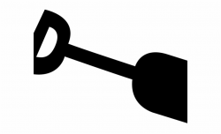 Shovel Clipart Vector - Sand Shovel Silhouette, Transparent ...