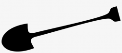 Spade, Shovel, Garden, Tool, Black, Silhouette - Shovel ...