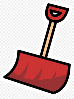 Snow Background clipart - Shovel, Snow, transparent clip art