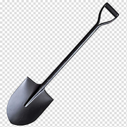 Black shovel, Shovel Computer file, shovel transparent ...