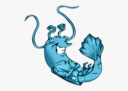 Blue Shrimp, Cliparts & Cartoons - Jing.fm