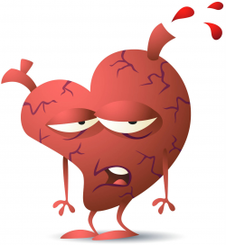 Sick heart clipart - Clip Art Library